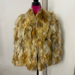WM.H.HARRIS genuine fur coat small